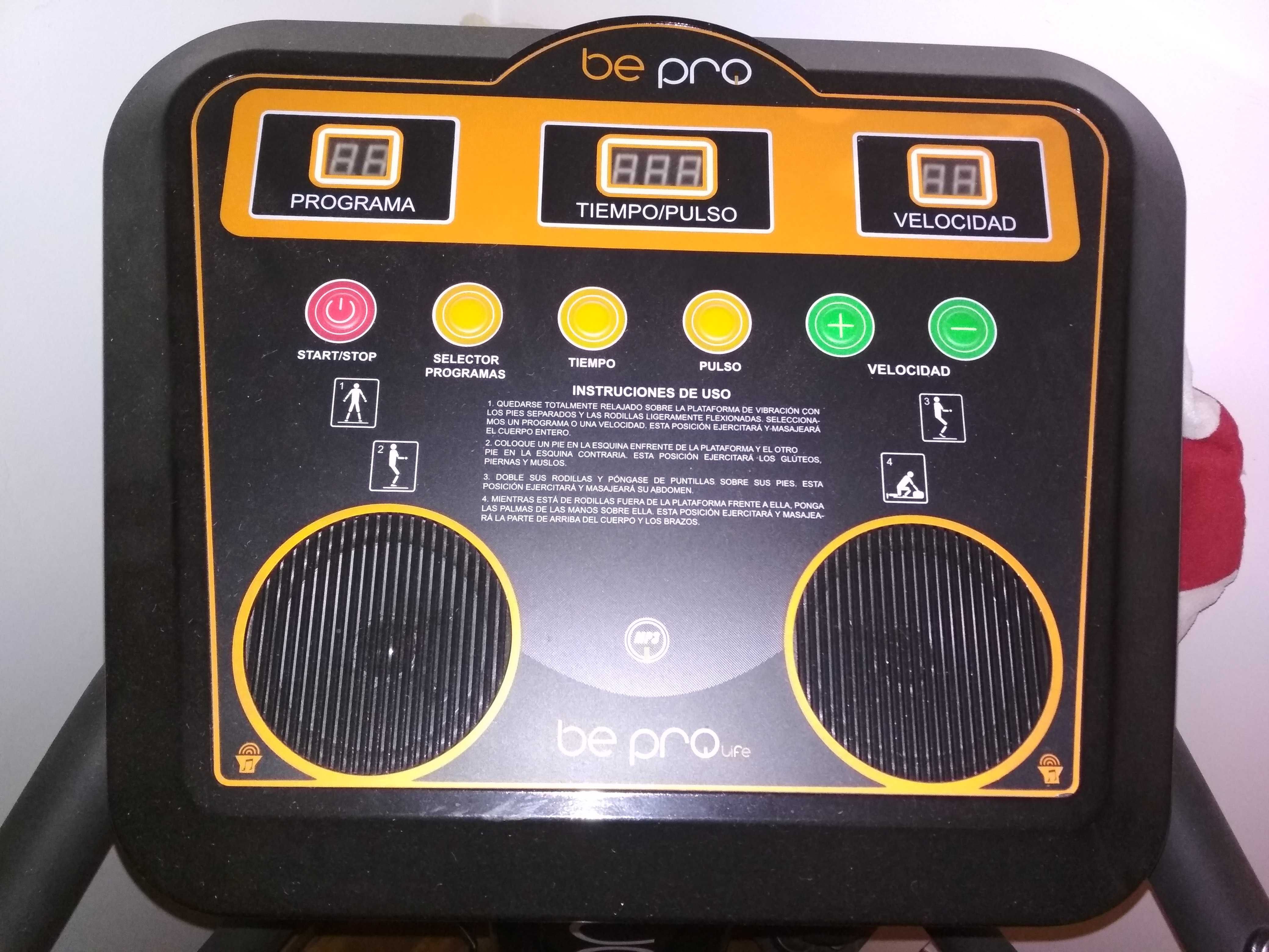 Plataforma vibratória BE PRO 1500W