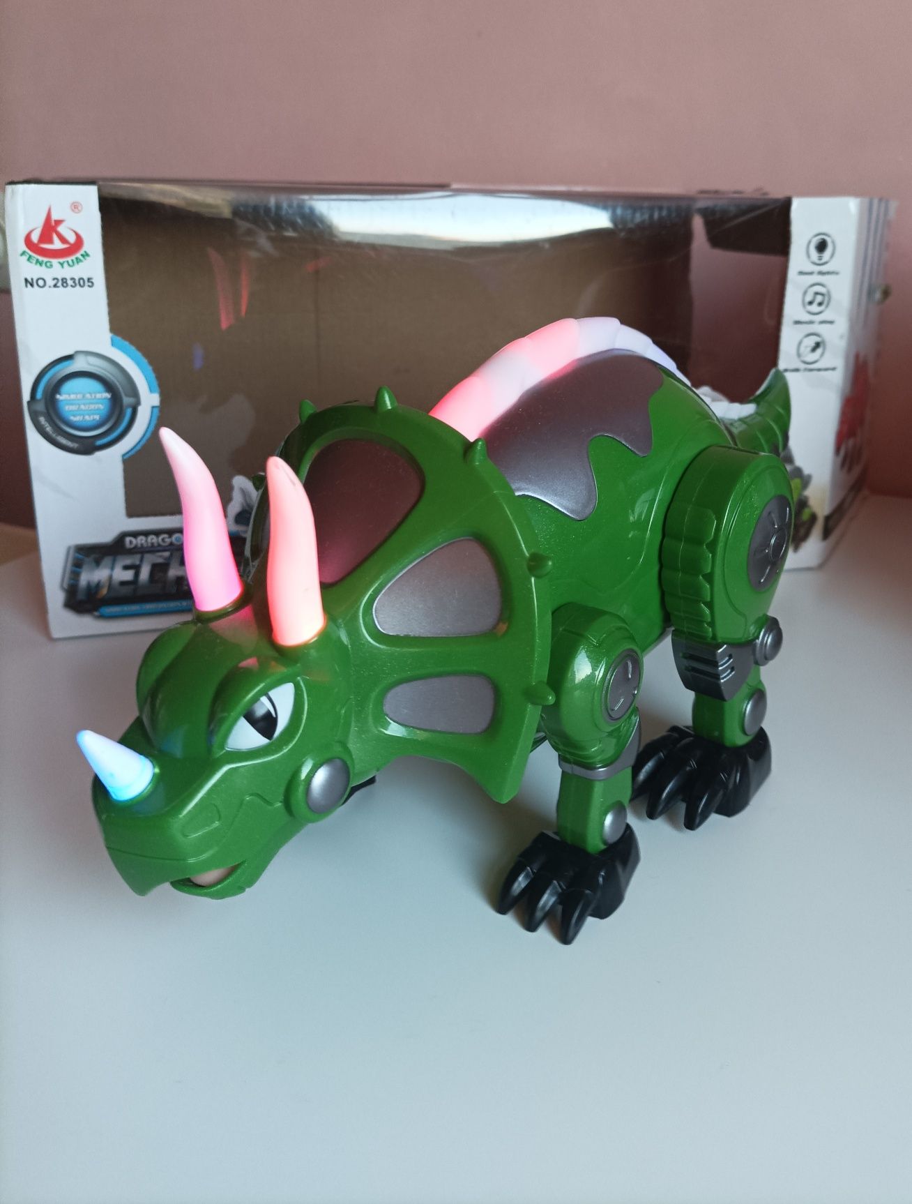 Іграшка робот динозавр