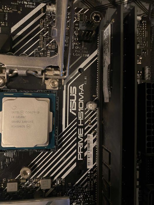 Комплект Intel Core i3 10100f LGA 1200 + MB ASUS PRIME H510M-A + 16GB