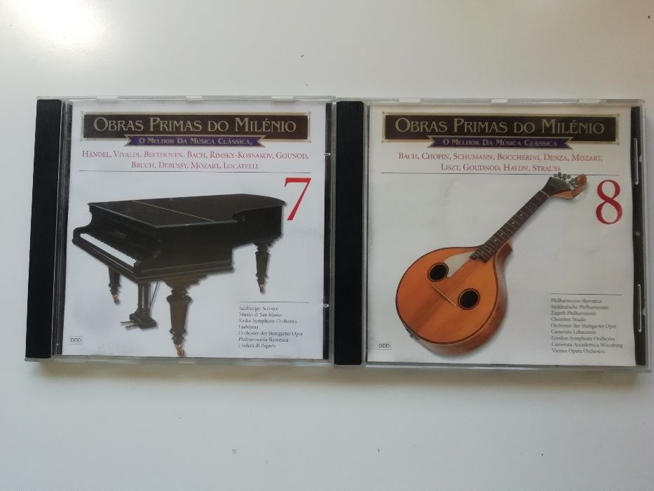 CD - "Obras Primas do Milénio" (música clássica)
