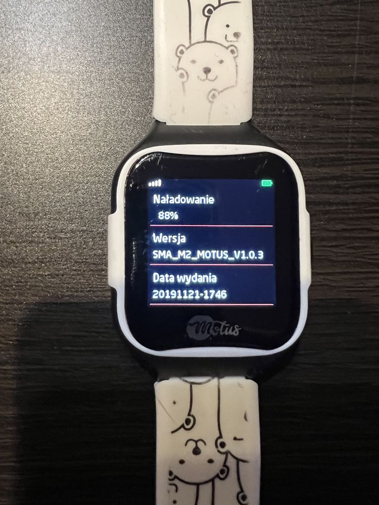 Smartwatch Motus Watchy Teddy z Gps i karta sim+ gwarancja