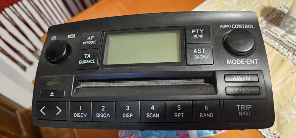 Radio samochodowe Toyota