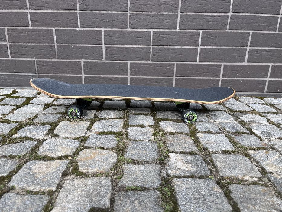 Deskorolka oxelo skate mid 5 wolf green