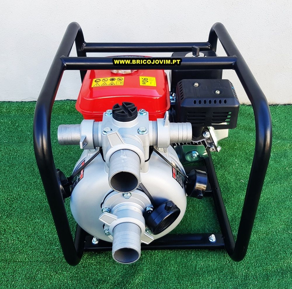 Motobomba Alta Pressão -Motor 6.5cv - 55Mts Impulsão- Combate Incêndio