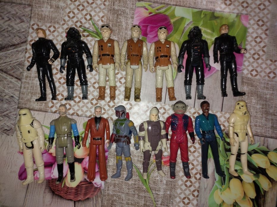 Колекційні вінтажні фігурки Зоряні війни, Star Wars L.F.L 1977-1983 р.