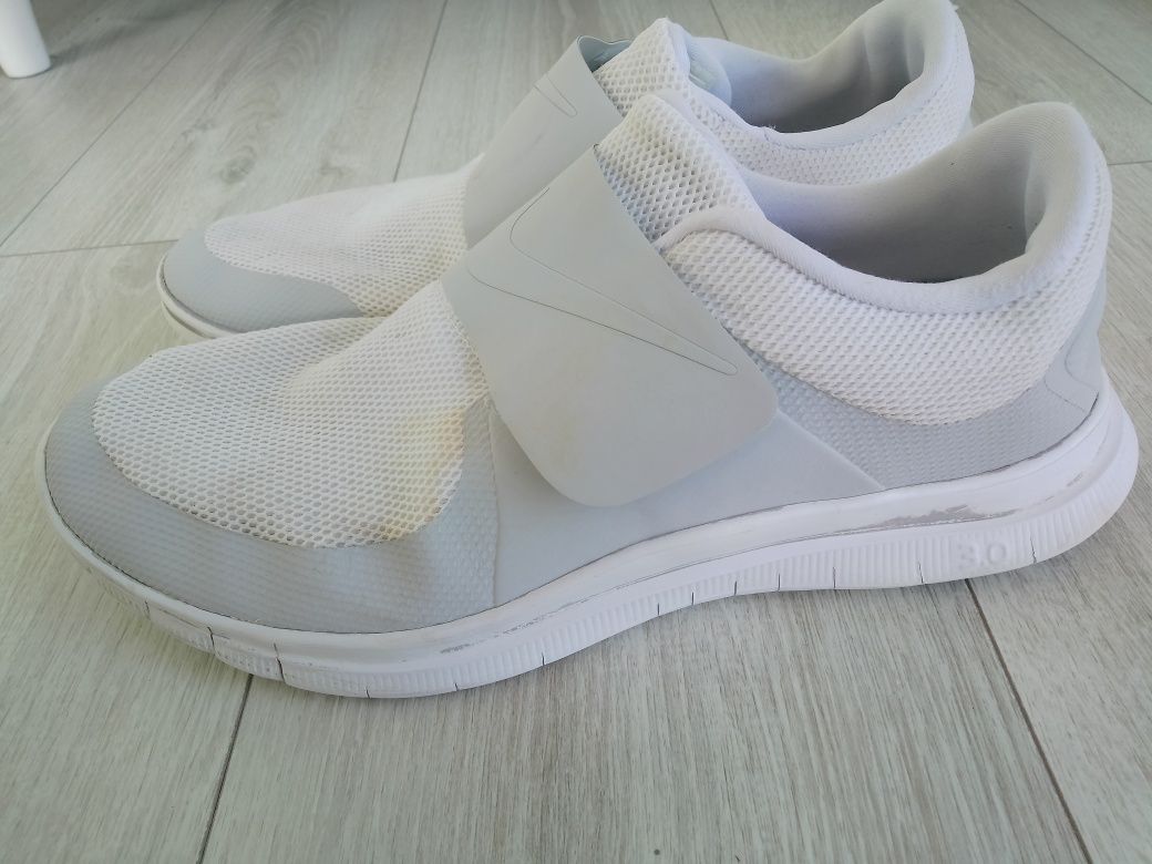 Nike Free Socfly White Sneakersy buty sportowe Streetwear Blockcore 45