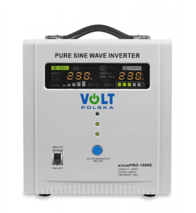 Гібридний інвертор Volt Polska SINUS PRO 1500 E 12/230V 1000/1500W