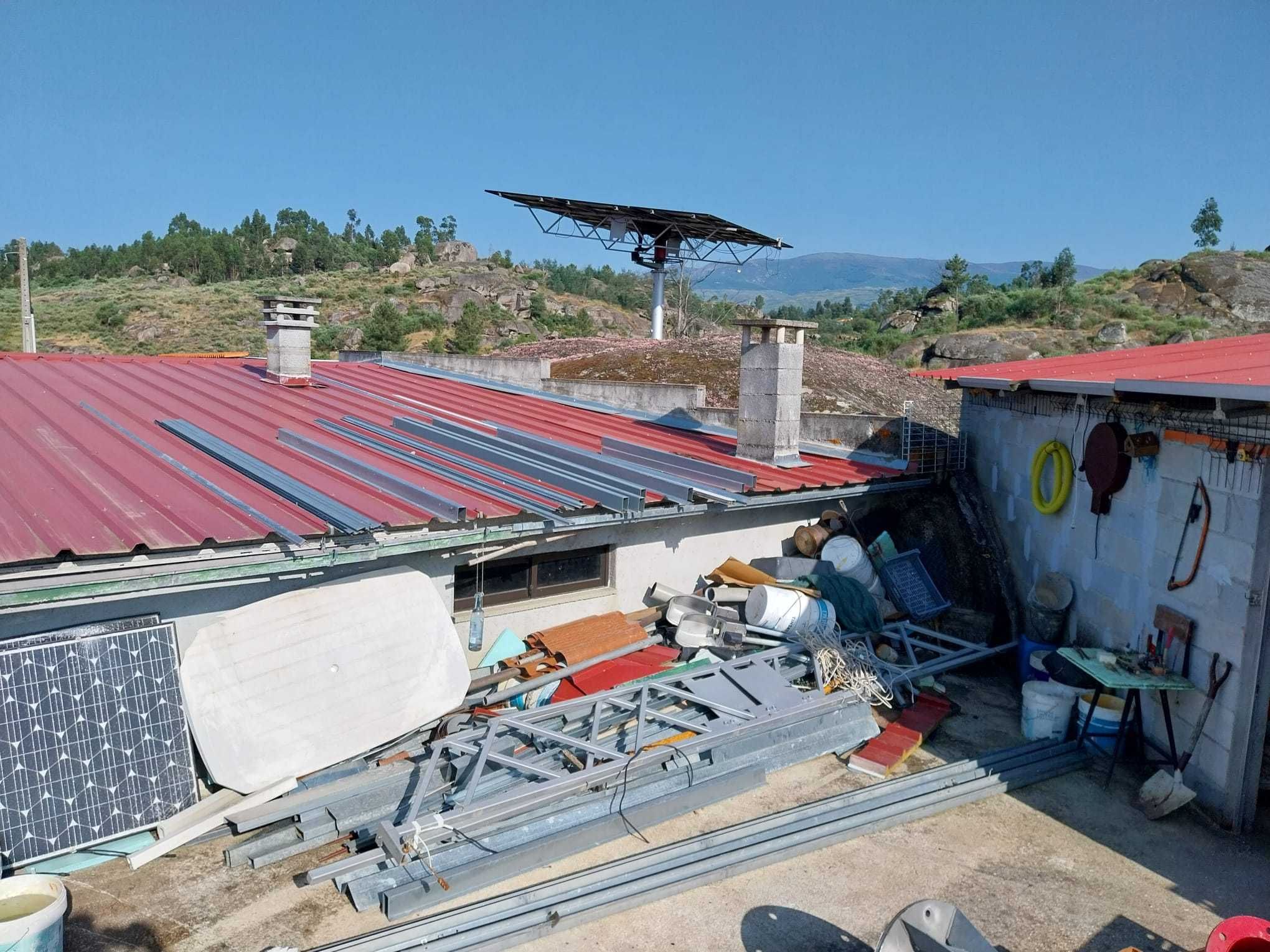 Peças para rastreador solar