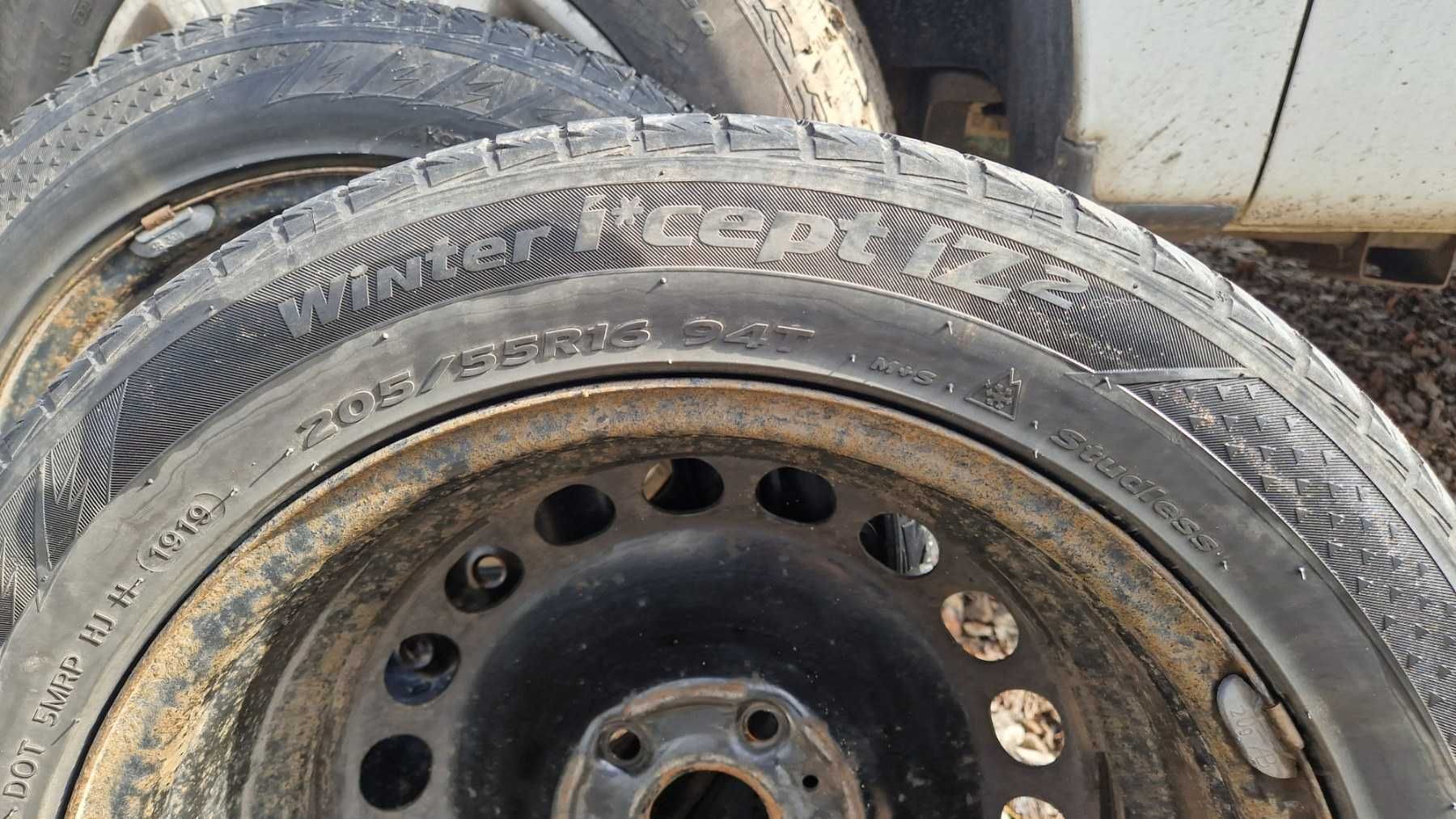 Шини hankook 205/55/16R зима бу