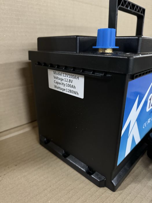 Акумулятор LiFePo4 12V 100AH KEPWORTH Літій залізо фосфат