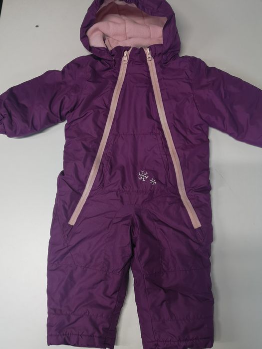 Kombinezon zimowy dziewczęcy roz.  74/80 gratis