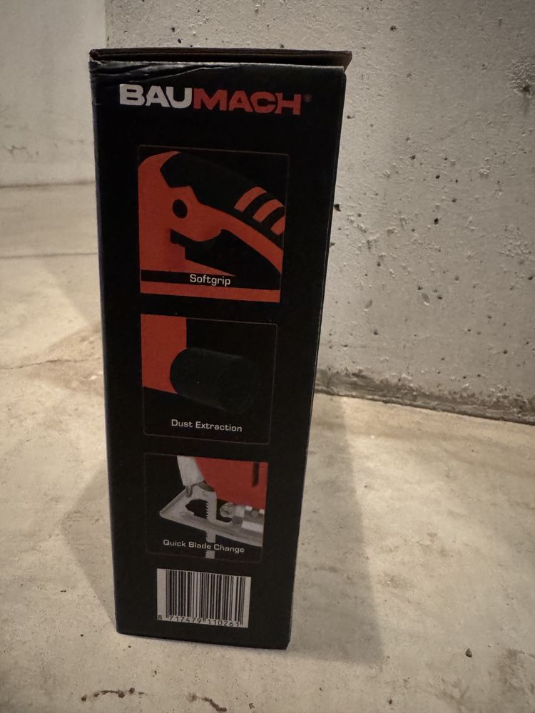 Wyrzynarka Baumach 550W (3 lata gwar, paragon) zaplombowane