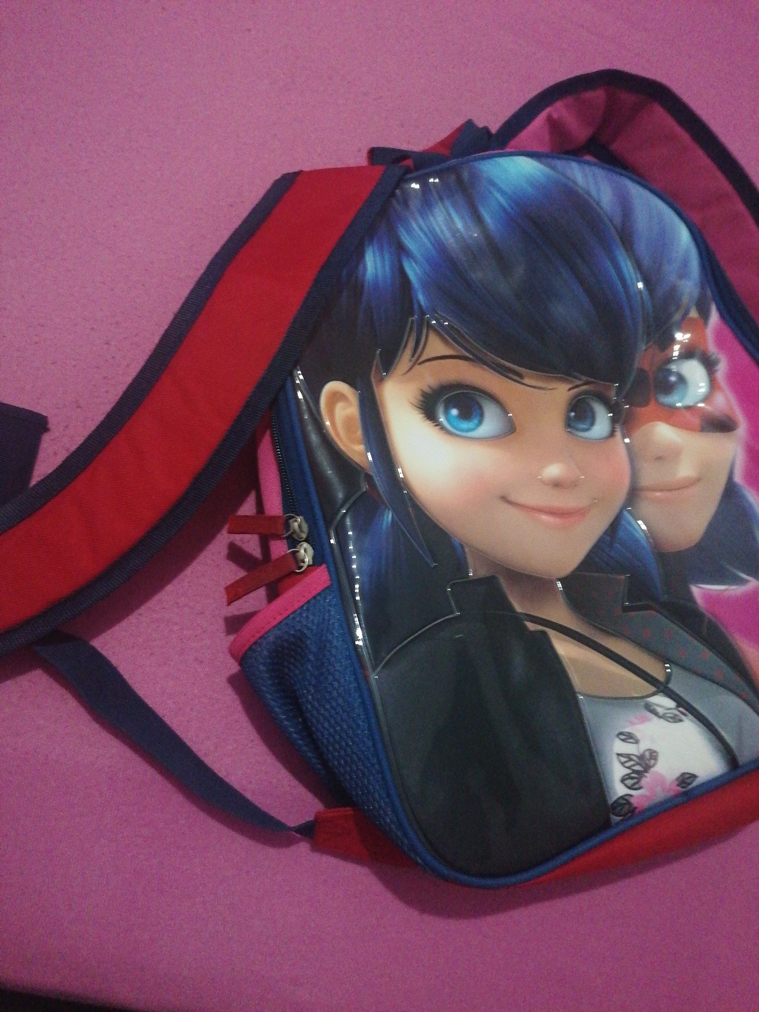 Mochila nova reversível Ladybug