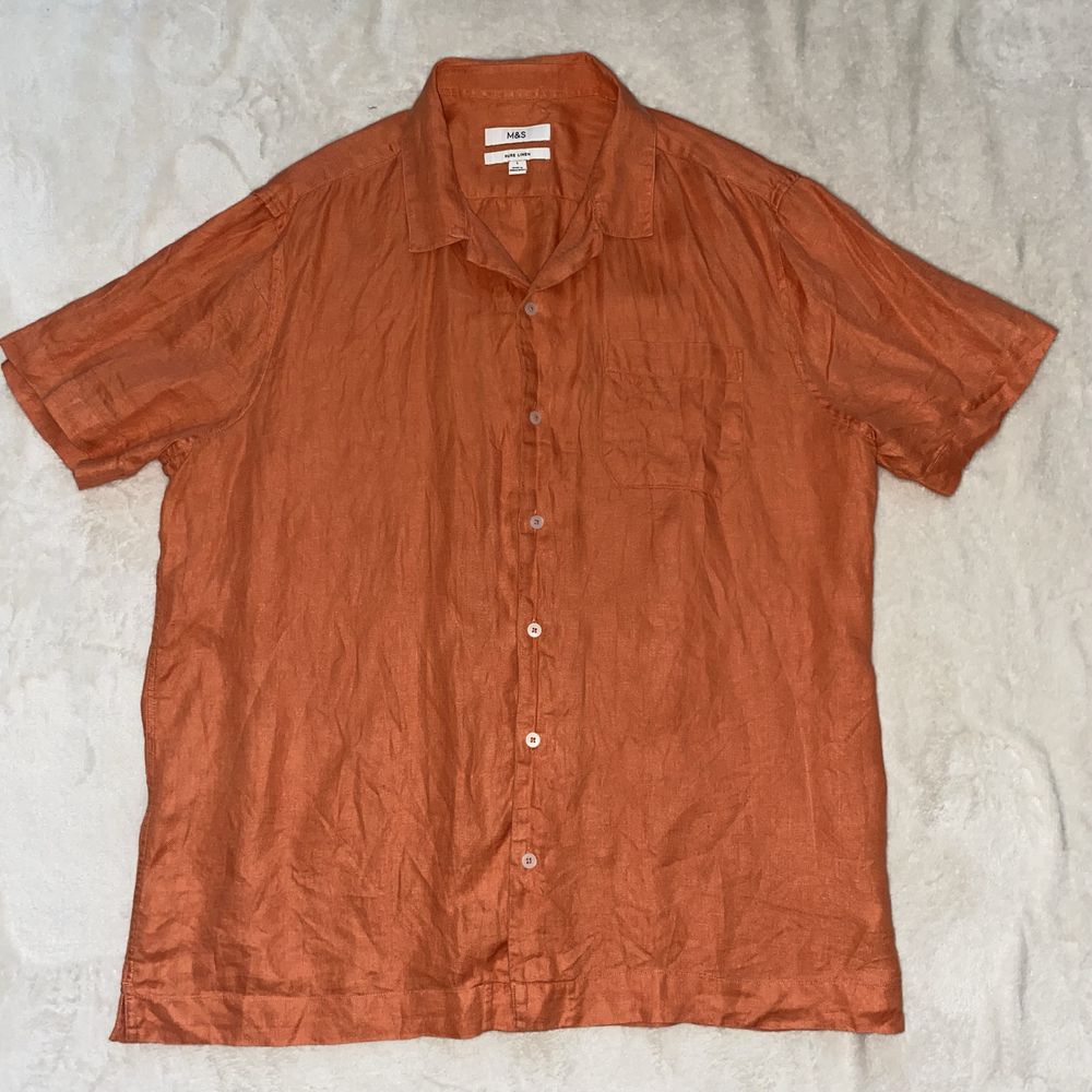 Рубашки сорочки чоловічі літо M&S L, Superdry XXL, The north face M