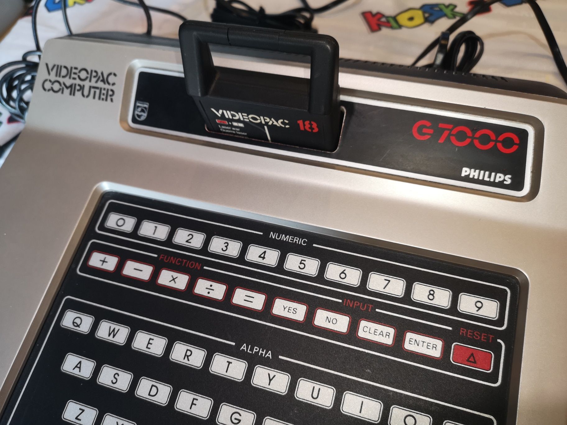 Konsola Philips Videopac G7000 retro 1978  (w pełni sprawna) + gra