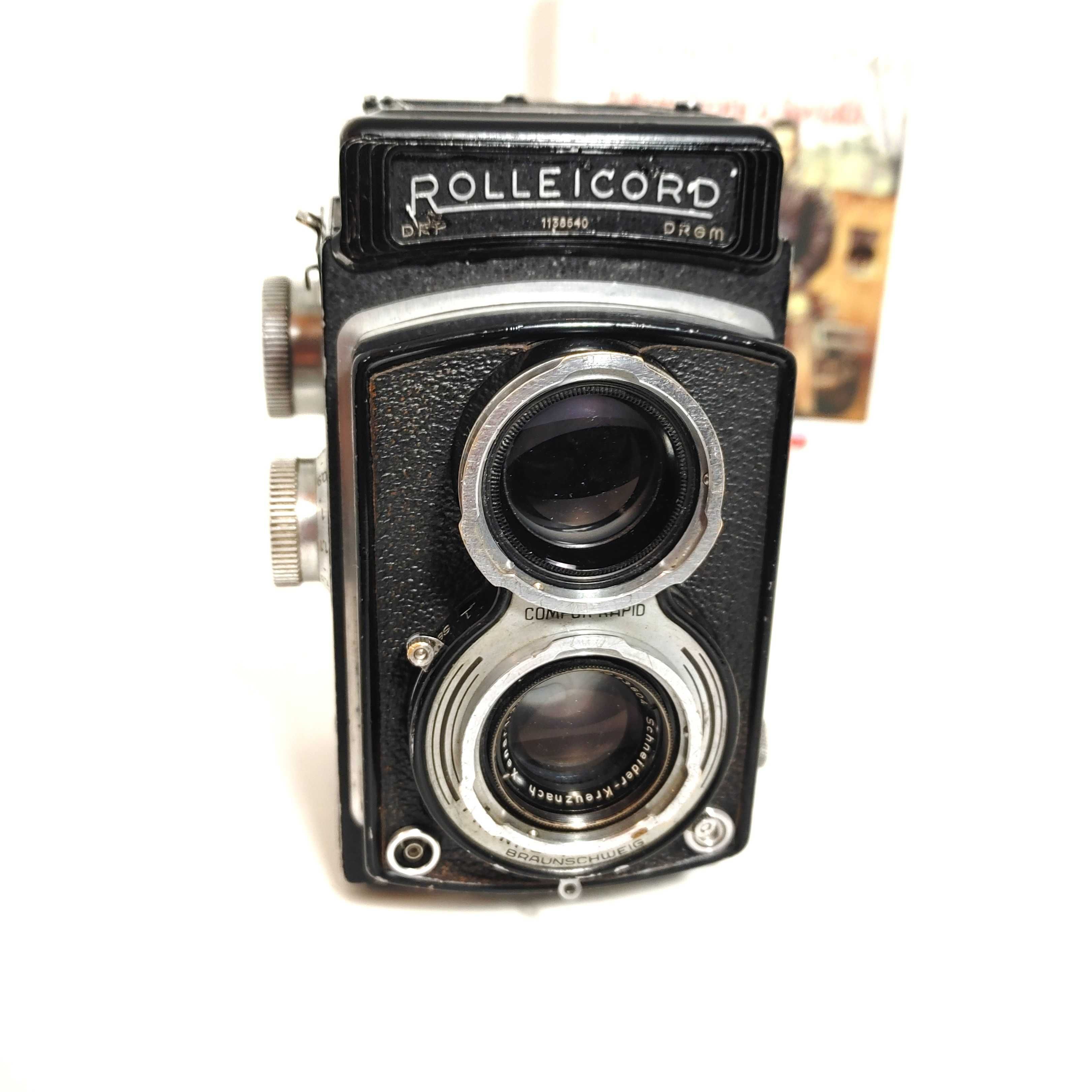 Wyjątkowy Fotograficzny aparat analogowy RolleiCord TLR