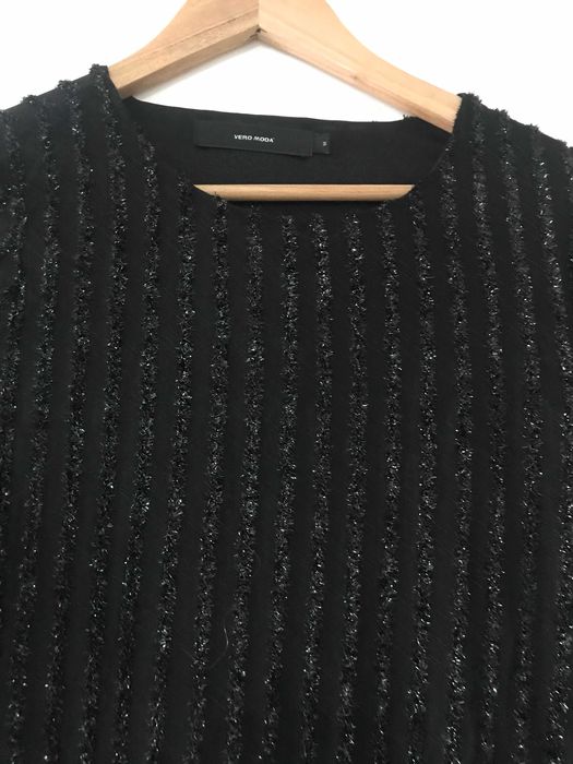 Vestido com brilho vero moda