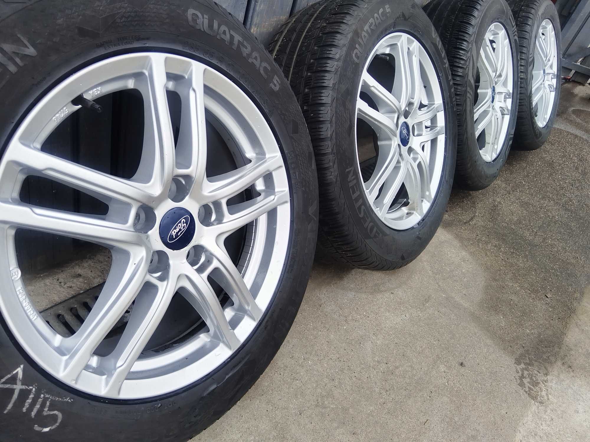 KOŁA WIELOSEZON,ALUFELGI 17'' 5x108 FORD Kuga,S-Max+235/55R17.J.Nowe