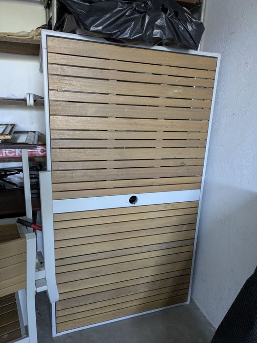 Conjunto jardim Mesa + 4 cadeiras