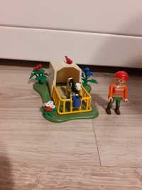 Schronisko z cieleciem i żoną rolnika 5124 playmobil