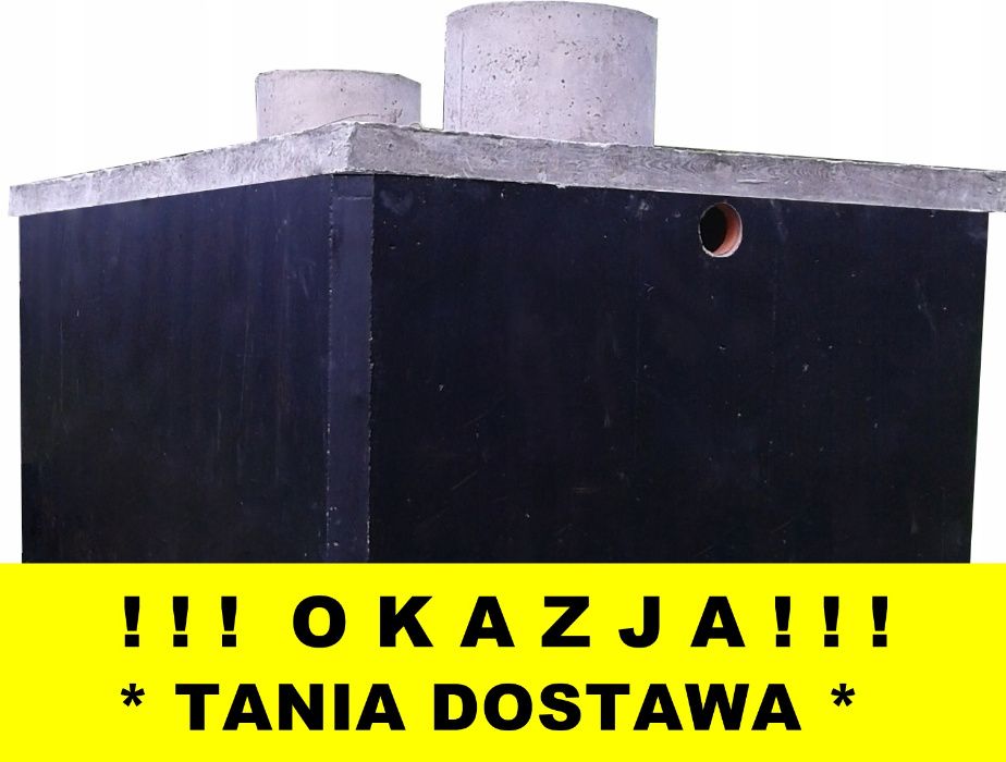 Szambo betonowe 12 tys litrów Zbiornik szczelny Góra Wąsosz Lubin Wleń