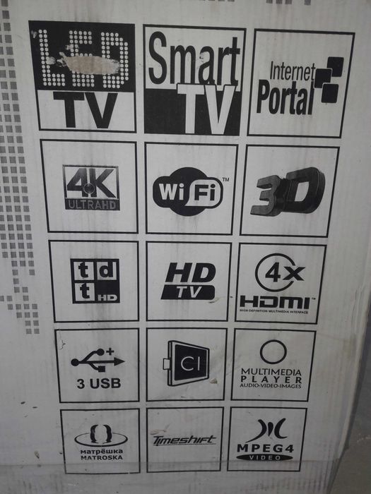 Телевізор Telefunken C55U320N4CW-3D