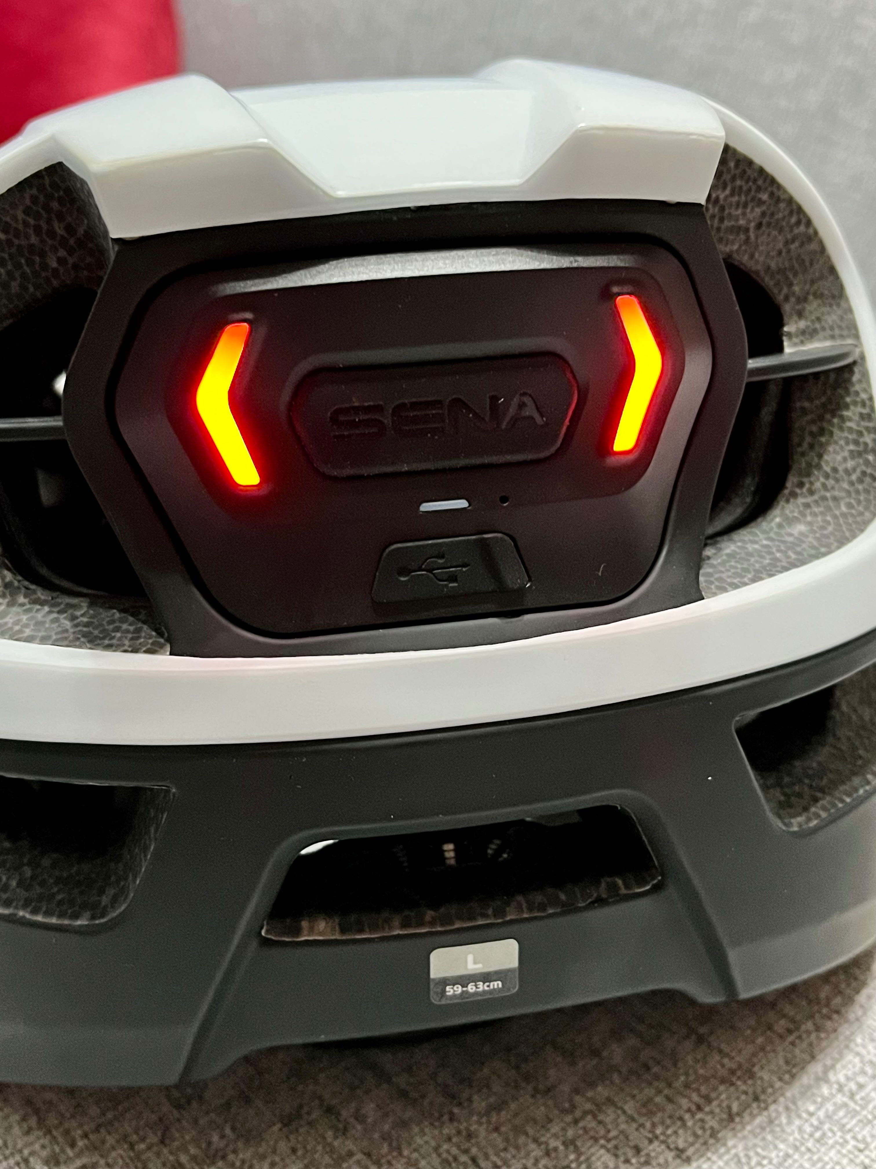 Kask rowerowy Sena interkom M1 Bluetooth Rozmiar L