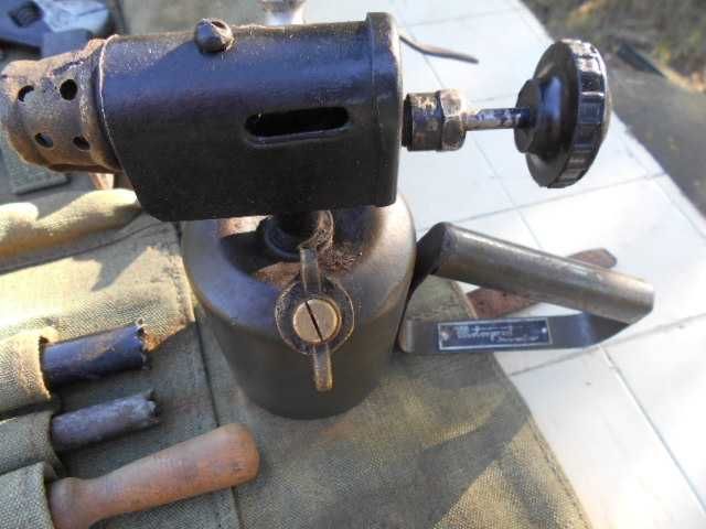 zestaw ślusarski, przenośny w pokrowcu wojskowy-oryginał