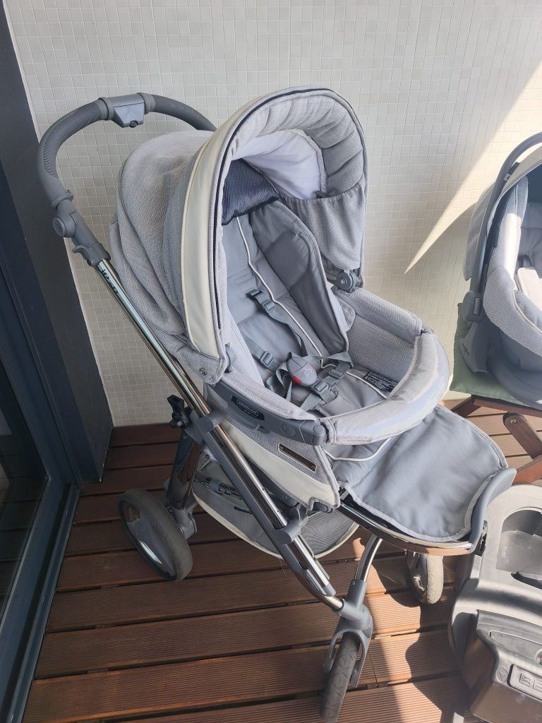 Conjunto Bebe Car IP-OP + 2 cadeiras auto Chicco até aos 10 anos.