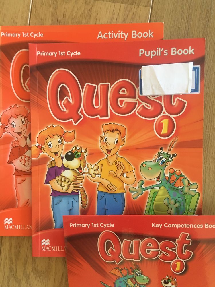 Livros Macmillan - Quest 1 - Primary 1st Cycle