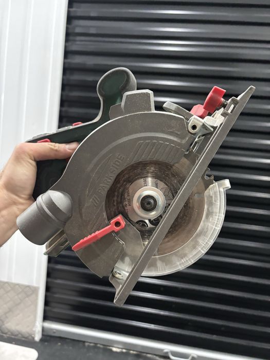 Serra circular 20v (sem bateria) parkside lidl