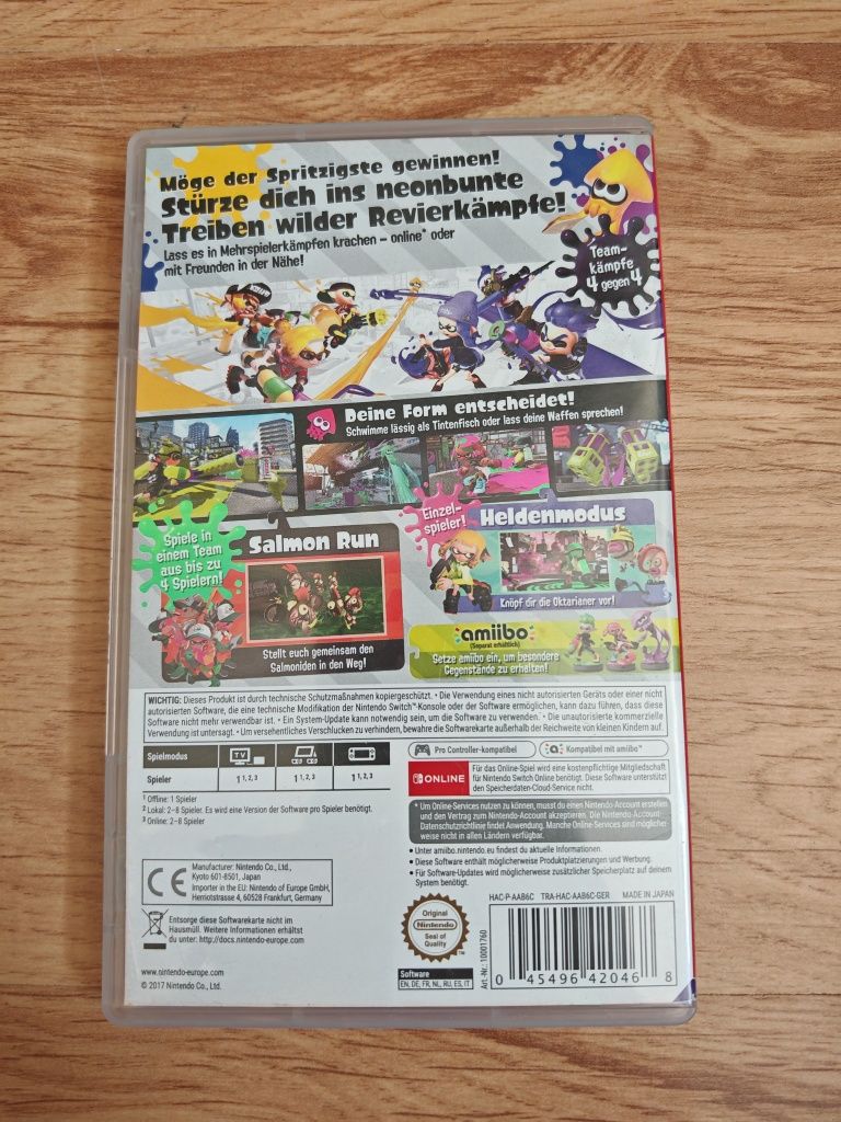 Splatoon 2 Nintendo Switch