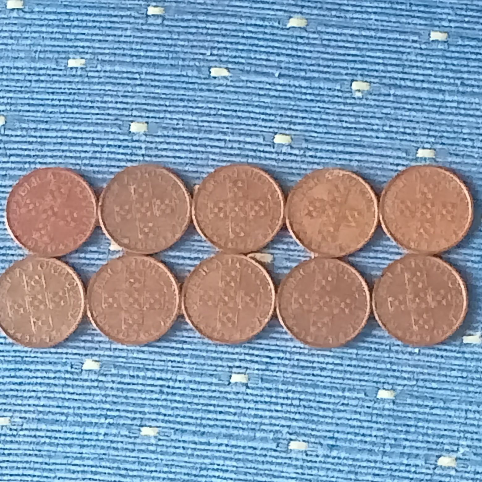 50 centavos num seguida