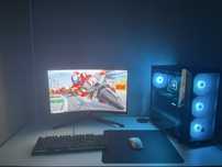 Mocny zestaw komputerowy + monitor + myszka (na gwarancji!)