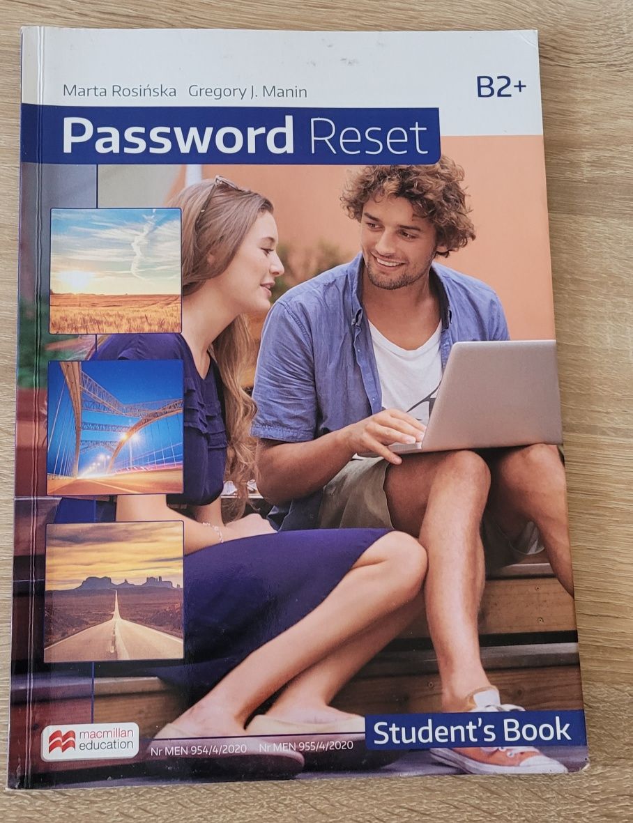 Password reset B2+ podręcznik