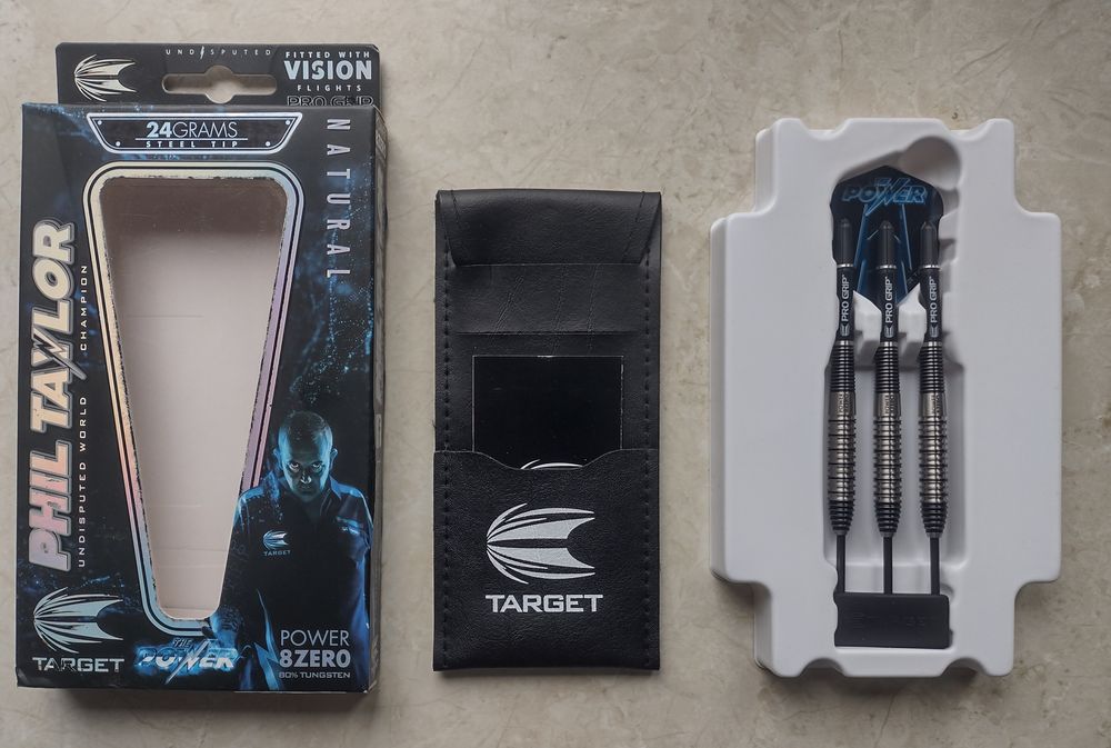 Profesjonalne lotki do darta -  Target Phil Taylor 24gr,