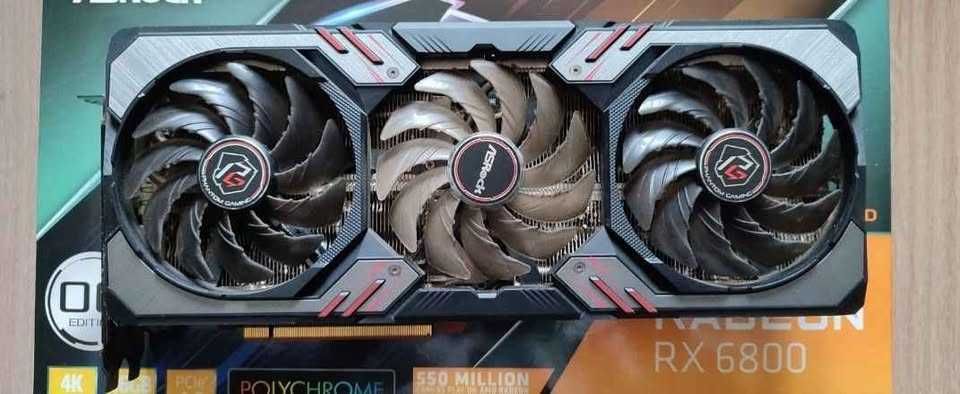 ASRock AMD Radeon 6800 rx 16GB