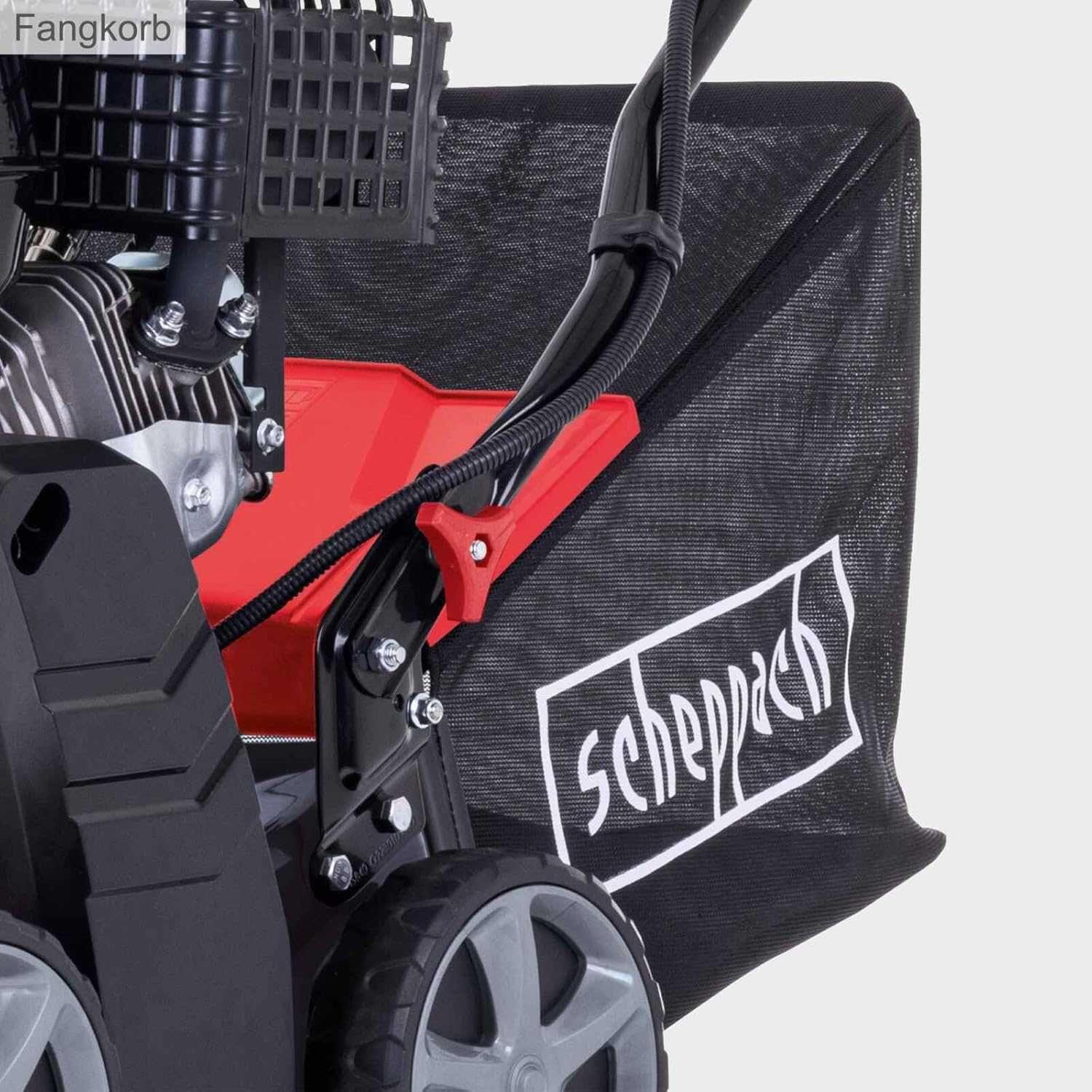 Скарифікатор бензиновий SC55P Scheppach - робоча ширина 40см Кошик 40л