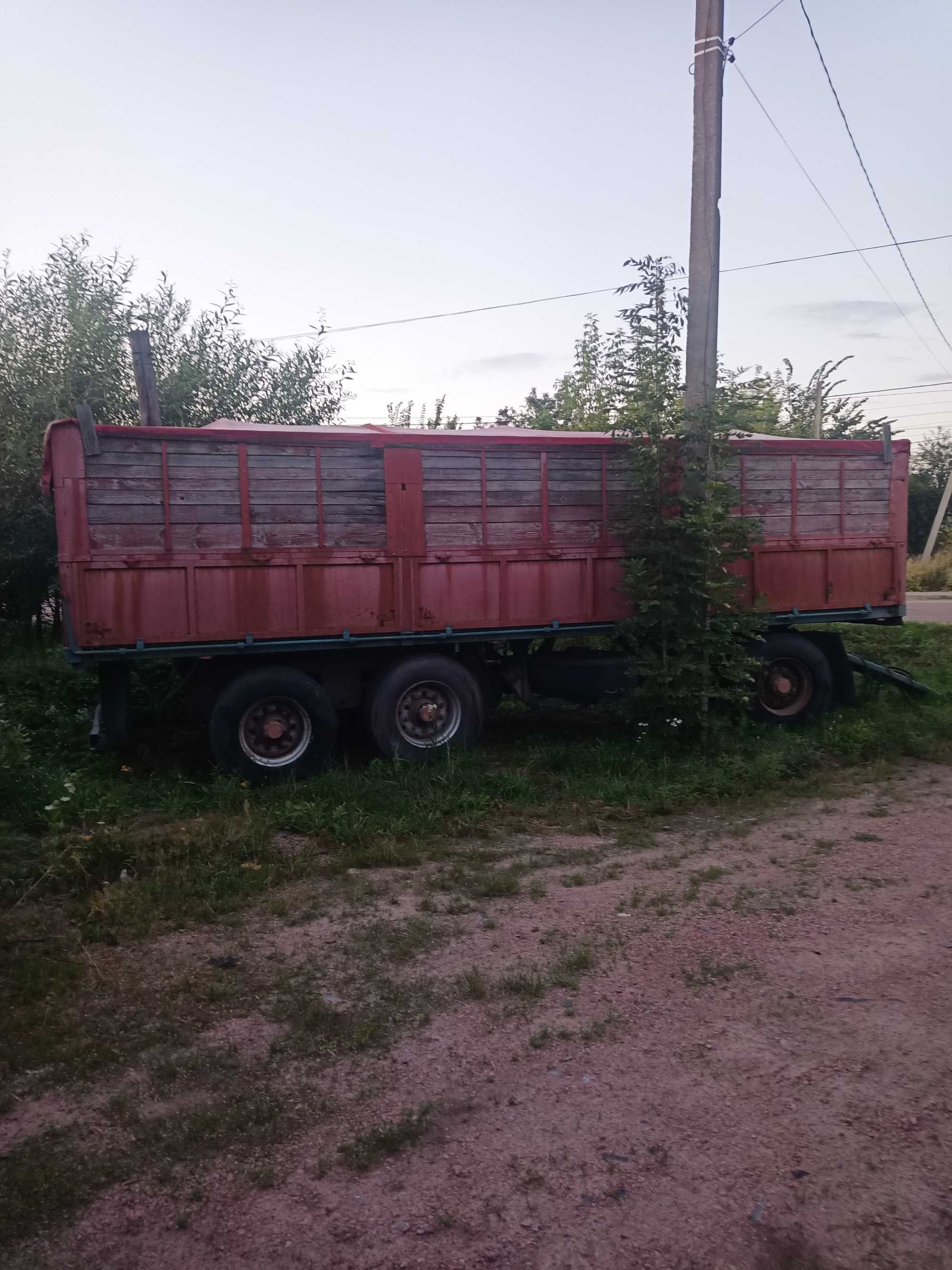 Причип вантажний 3-вісі