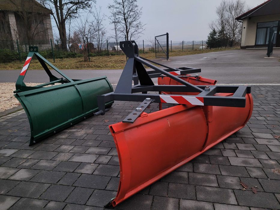 Pług do śniegu na tył ciągnika/ mini traktorka Pługi obrotowe DOWÓZ