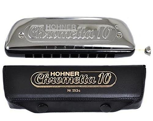 Harmonijka ustna Hohner Chrometta 253/40 10 C z registrem