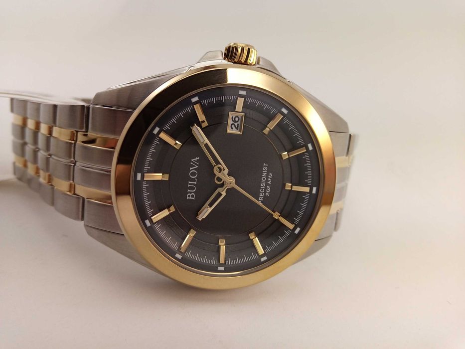 Мужские часы Bulova Precisionist 98B273, точность колебаний 262 кГц