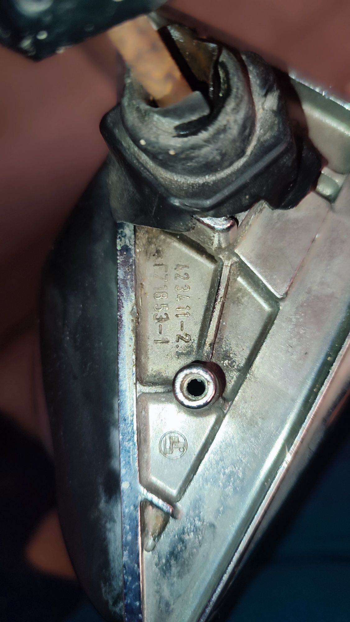 Boczne lusterko Mercedes Benz W 123 lewe