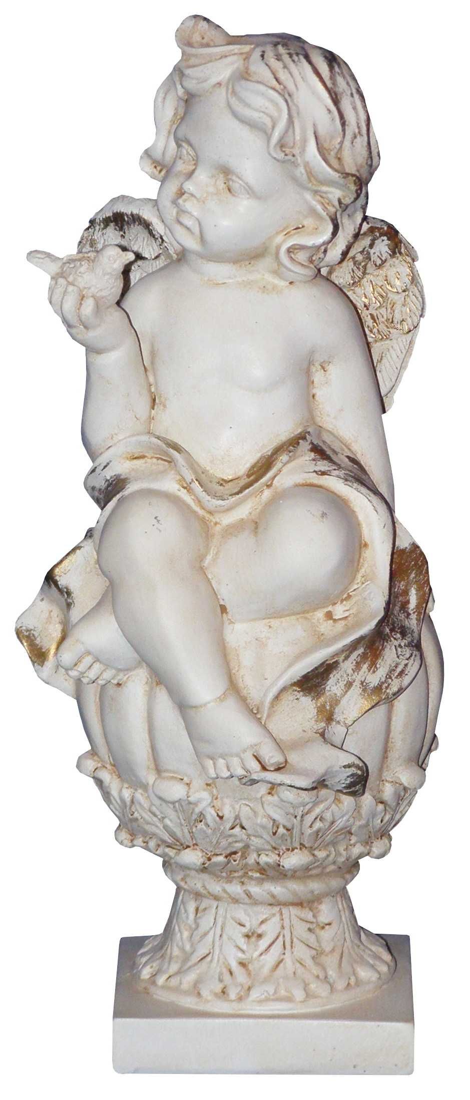 Anioł Aniołek na Kuli Figura Amor Poliston Walentynki Dzień Kobiet