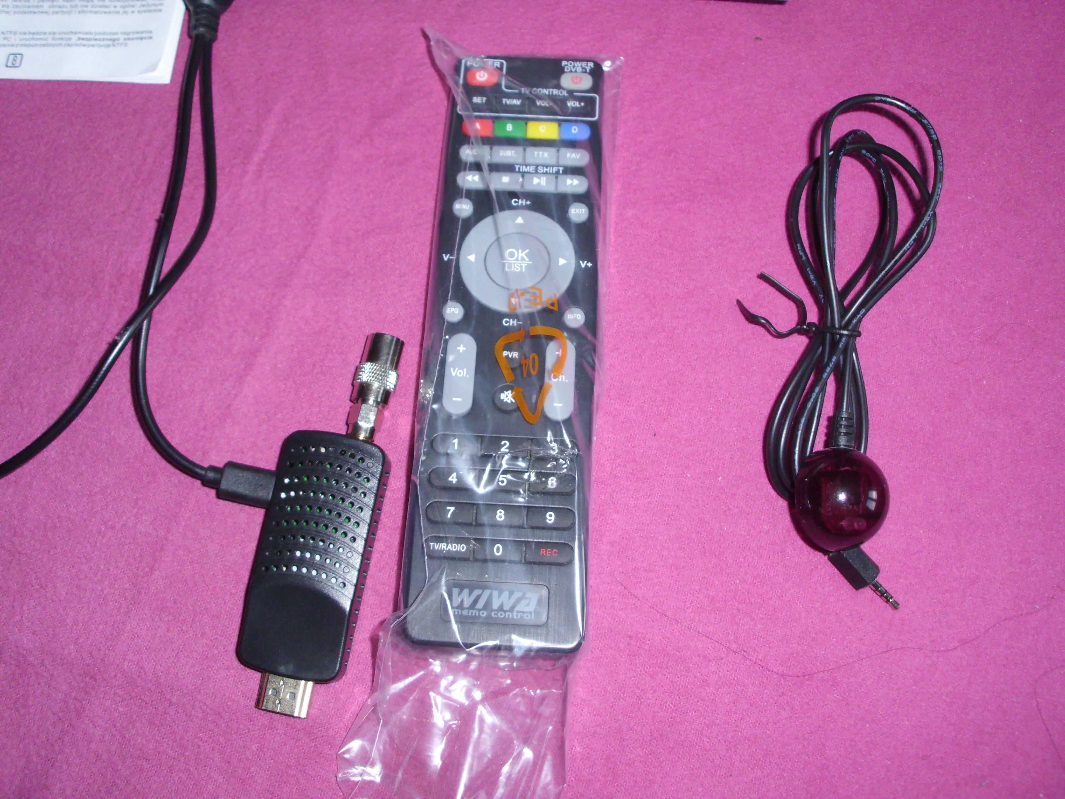 Tuner DVB-T2 WIWA MINI dekoder TV naziemnej H.265