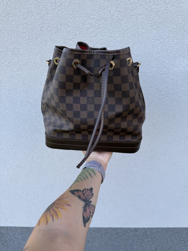 Torebka Louis Vuitton worek brązowa krata
