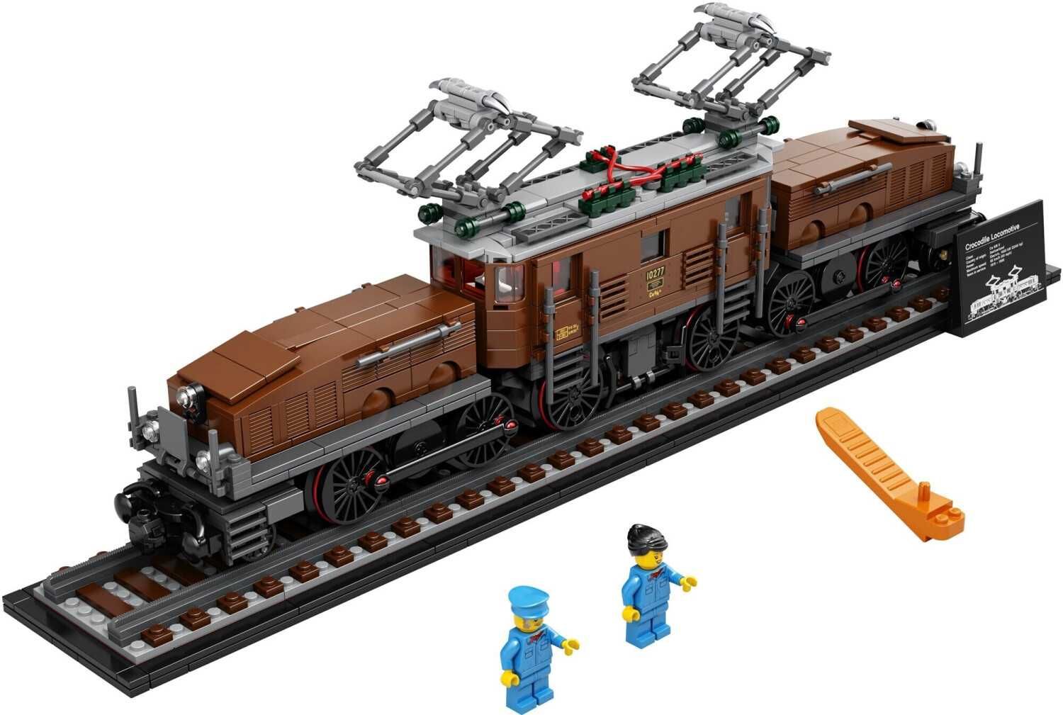 LEGO 10277 Krokodil Lokomotive Локомотив Крокодил