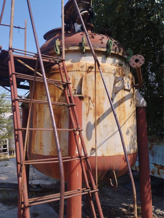 Реактор  4м3 , синя емаль