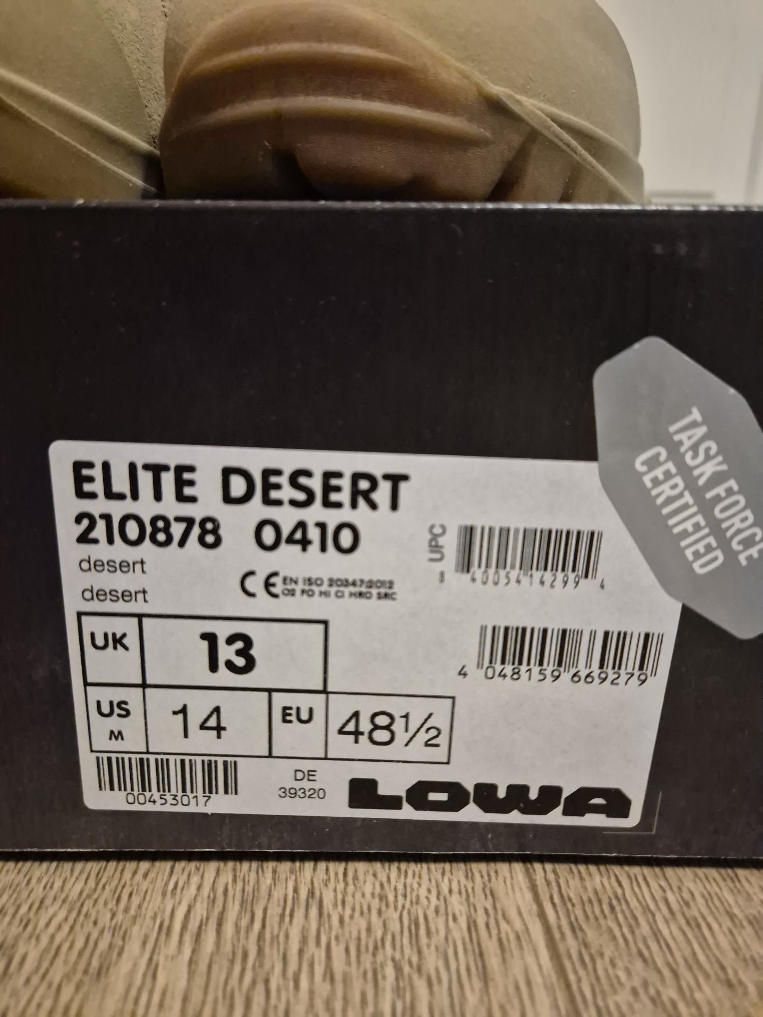 Buty Lowa Elite Desert (210878) 48,5