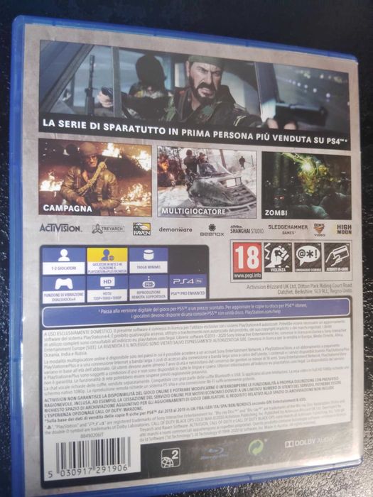 Call of Duty: Black Ops Cold War PS4 COD Mówią po Polsku w grze